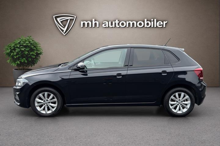 Sort VW Polo fra 2020