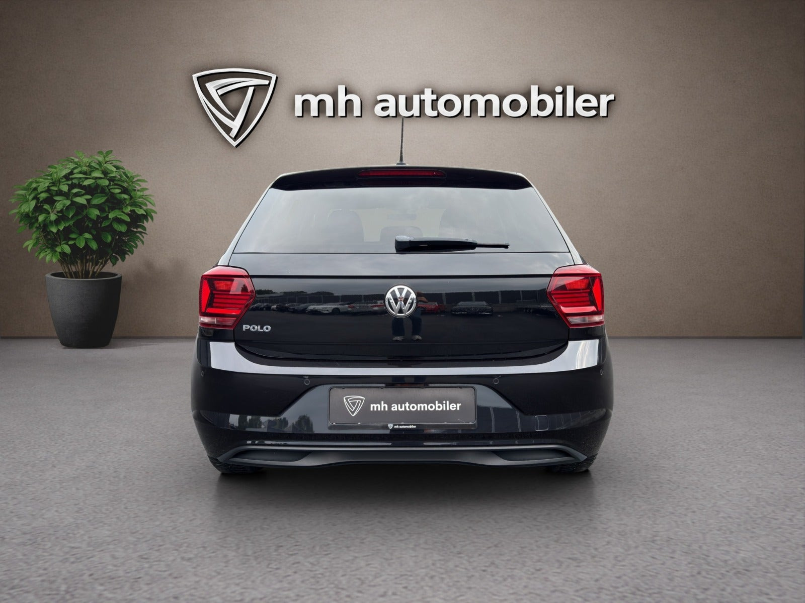 Sort VW Polo fra 2020