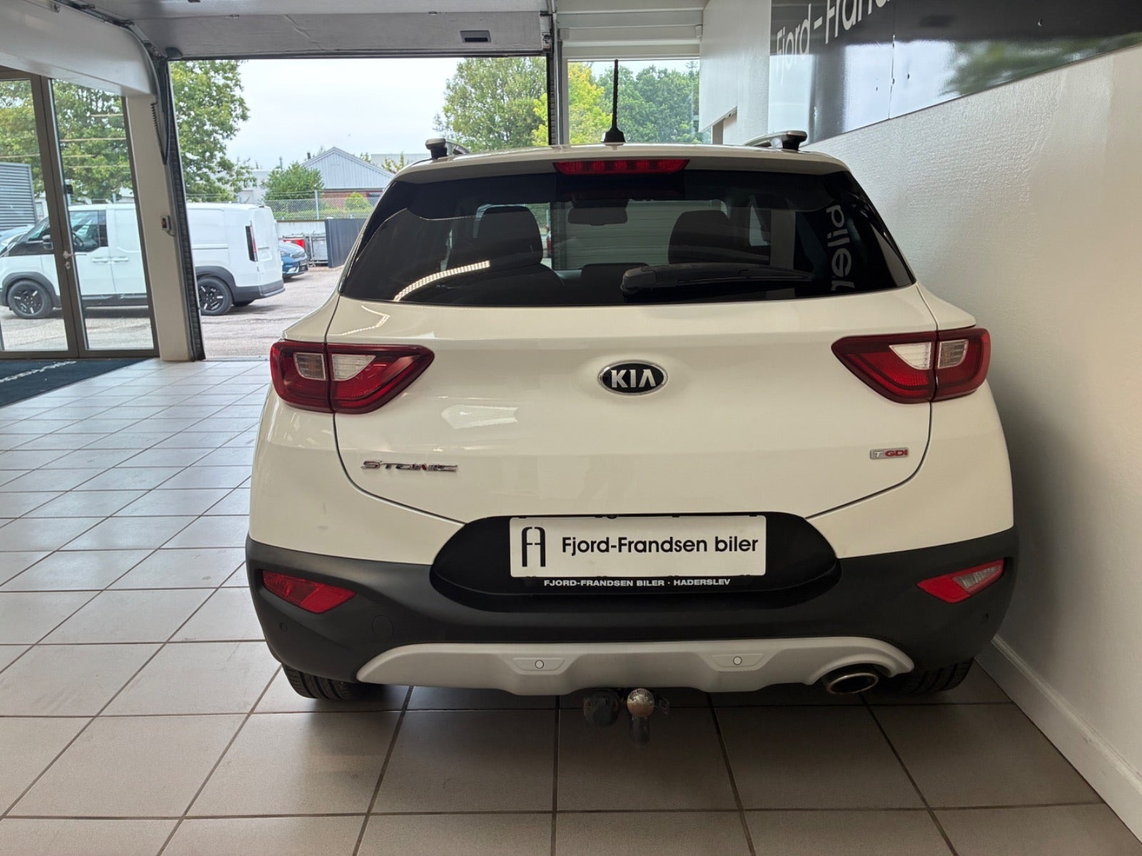 Hvid Kia Stonic fra 2018