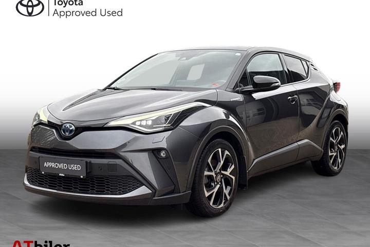 Sort Toyota C-HR fra 2021 set udefra