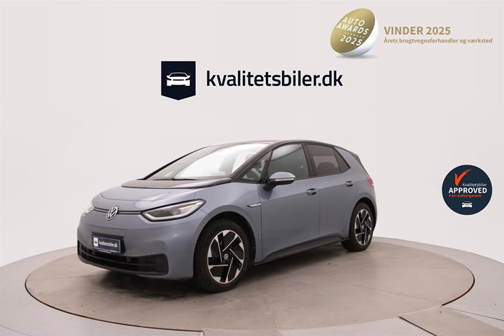 Blå VW ID.3 fra 2022