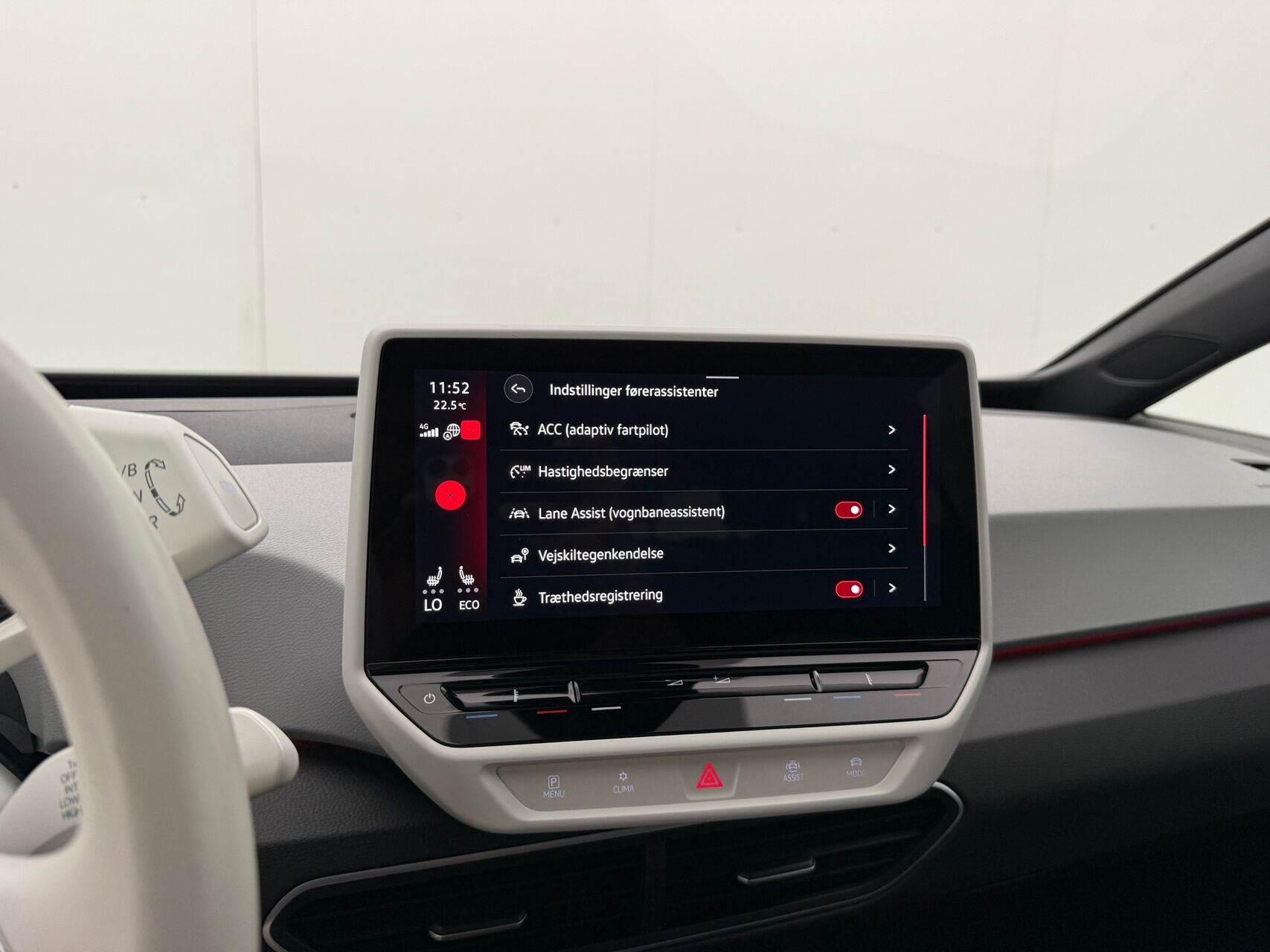 Blå VW ID.3 fra 2022
