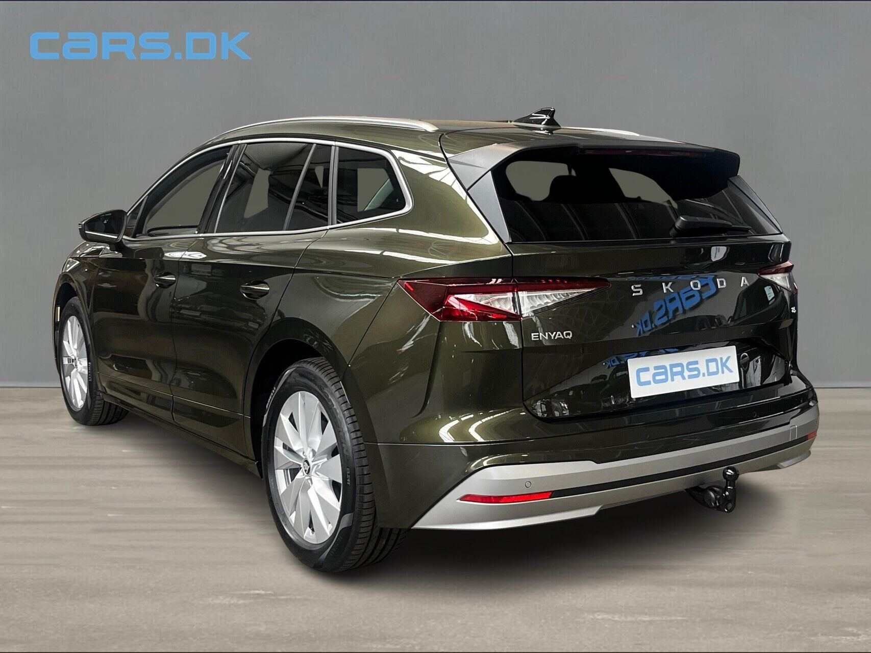 Grøn Skoda Enyaq fra 2026