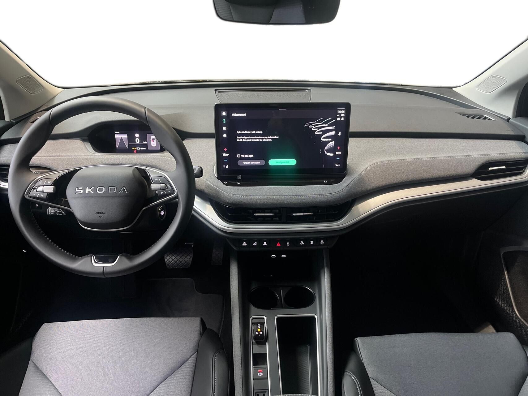 Grøn Skoda Enyaq fra 2026