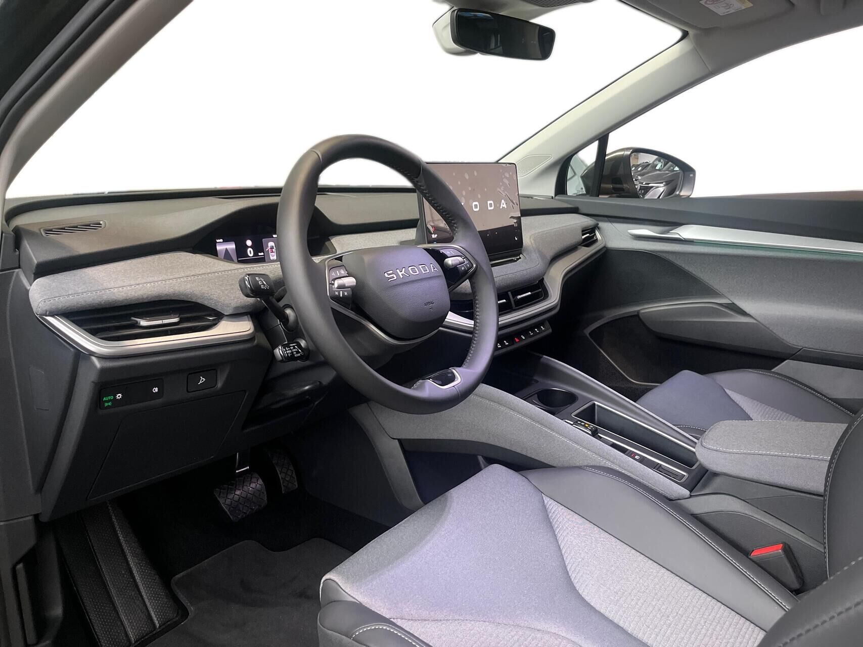 Grøn Skoda Enyaq fra 2026