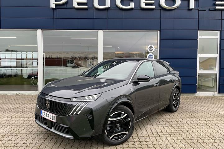 Grå Peugeot e-3008 fra 2026