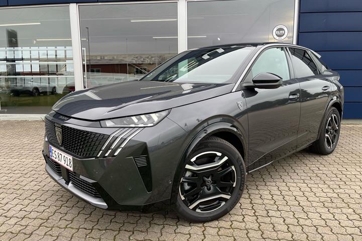 Grå Peugeot e-3008 fra 2026