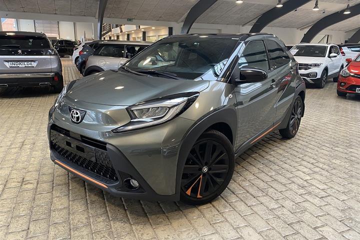 Grøn Toyota Aygo X fra 2022