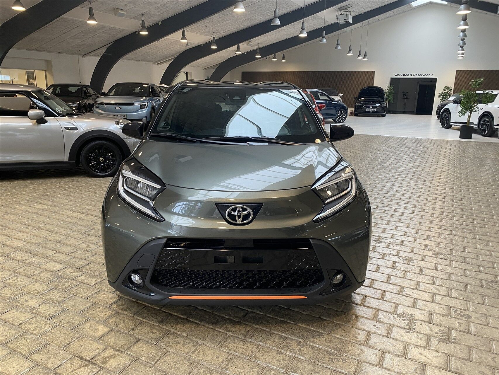 Grøn Toyota Aygo X fra 2022