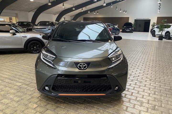 Grøn Toyota Aygo X fra 2022