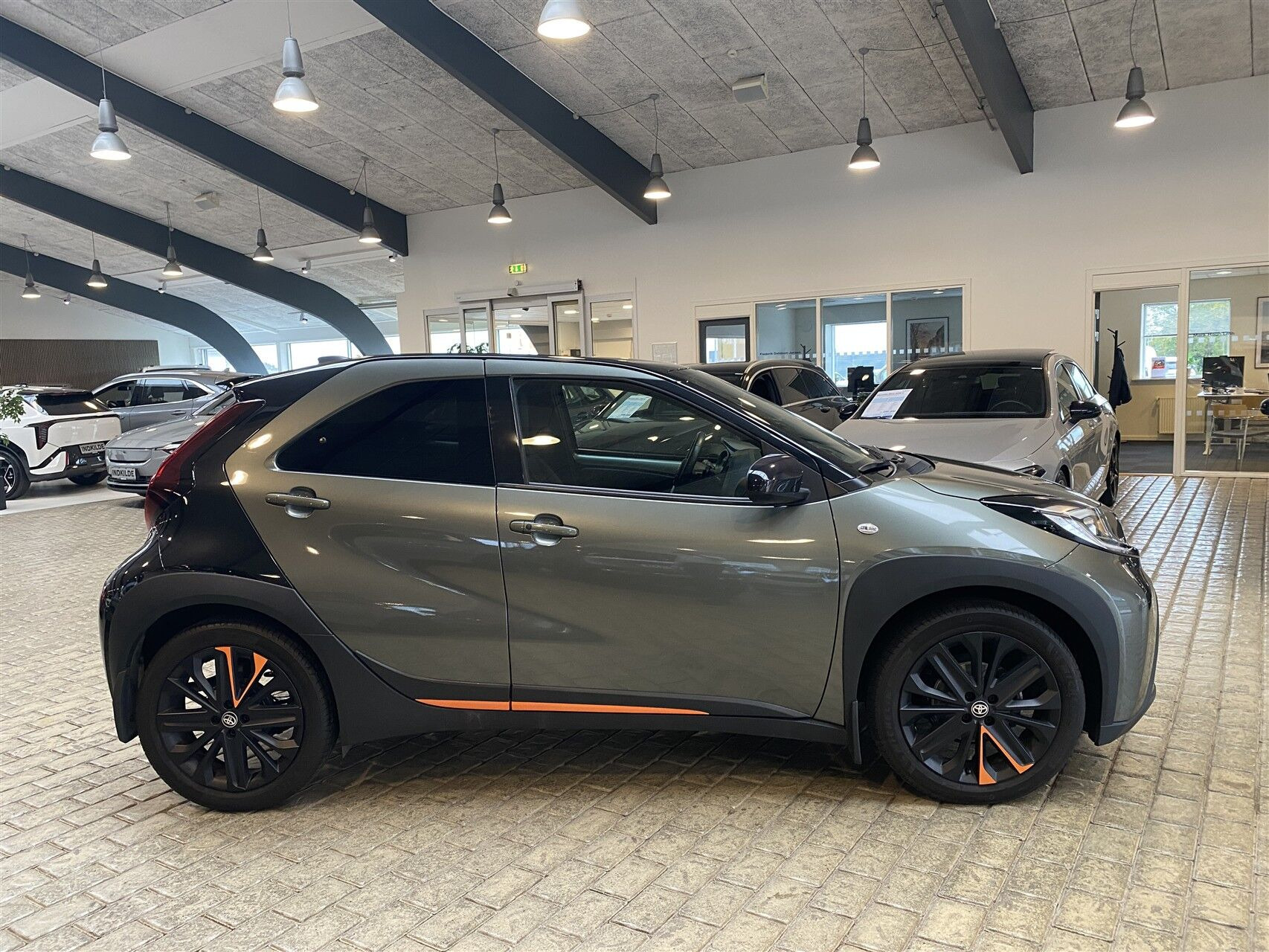 Grøn Toyota Aygo X fra 2022