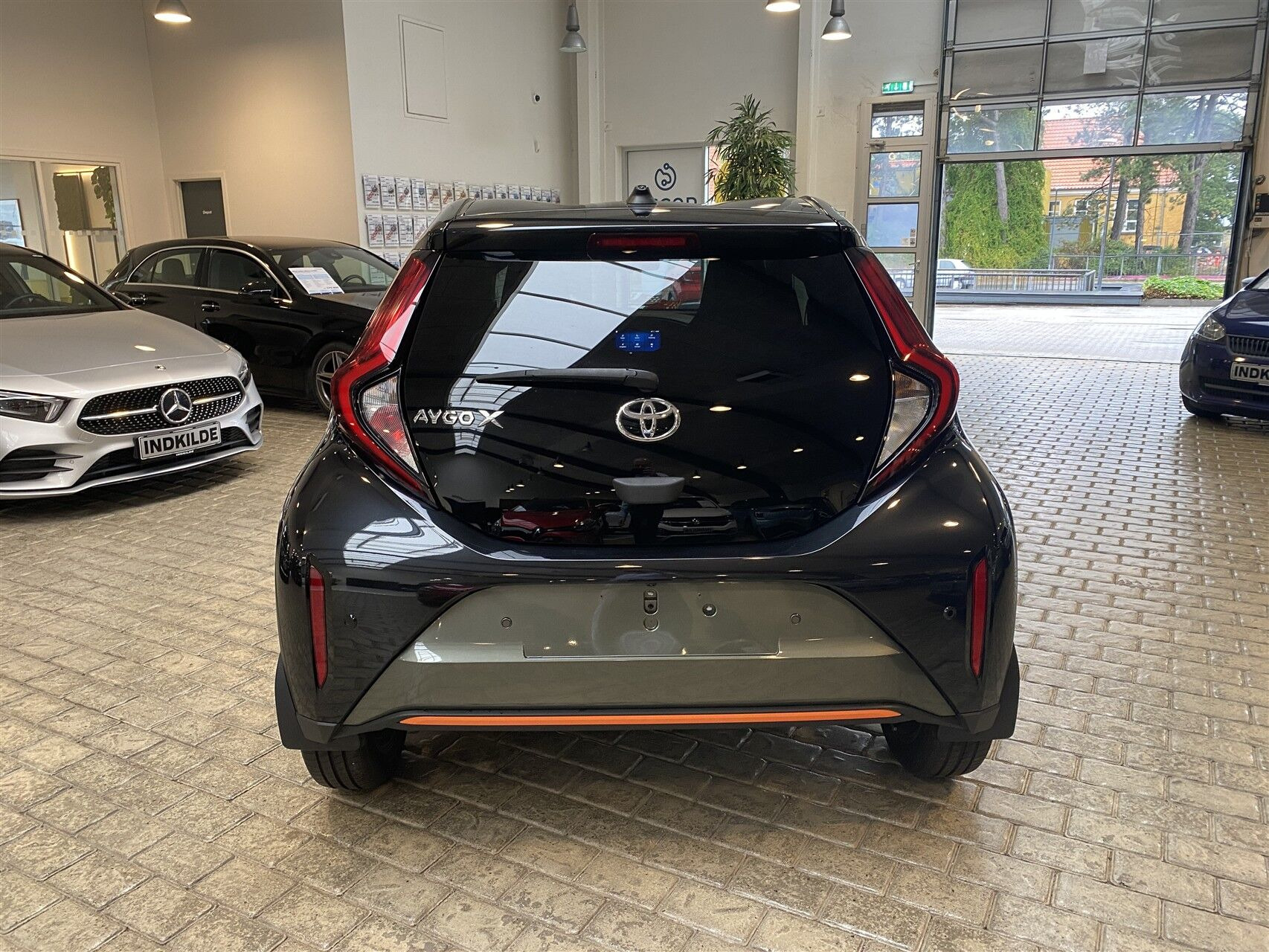 Grøn Toyota Aygo X fra 2022