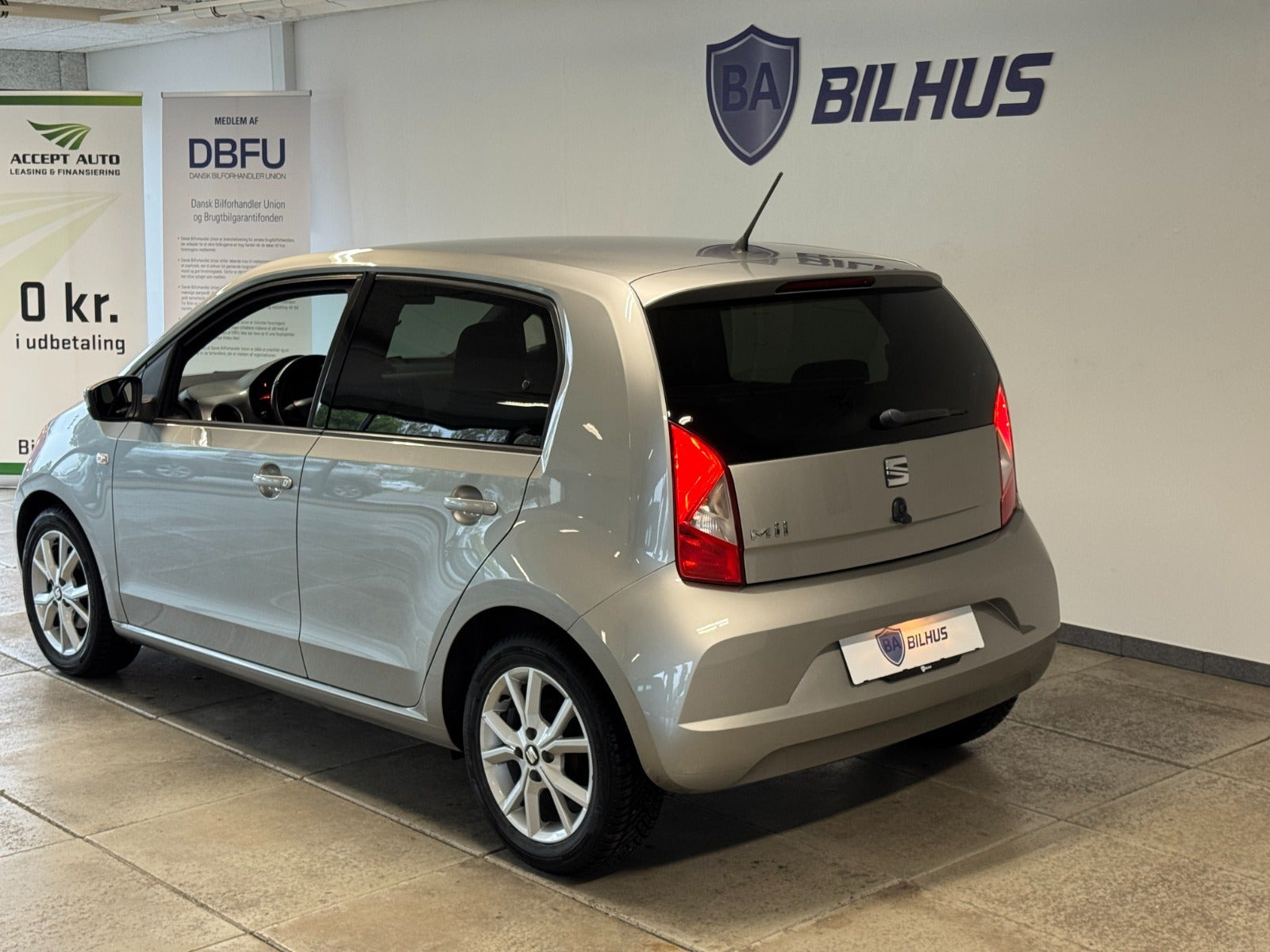 Grå Seat Mii fra 2018