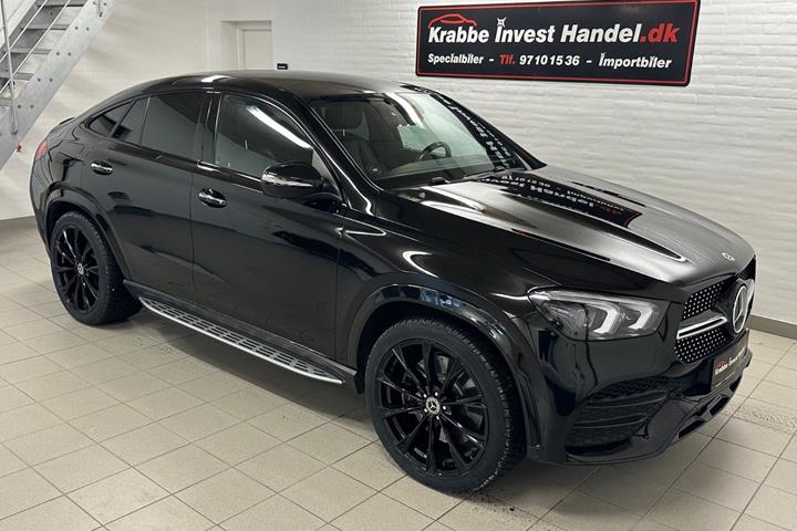 Sort Mercedes GLE350 de fra 2021