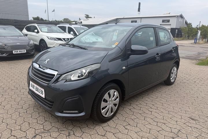 Grå Peugeot 108 fra 2015