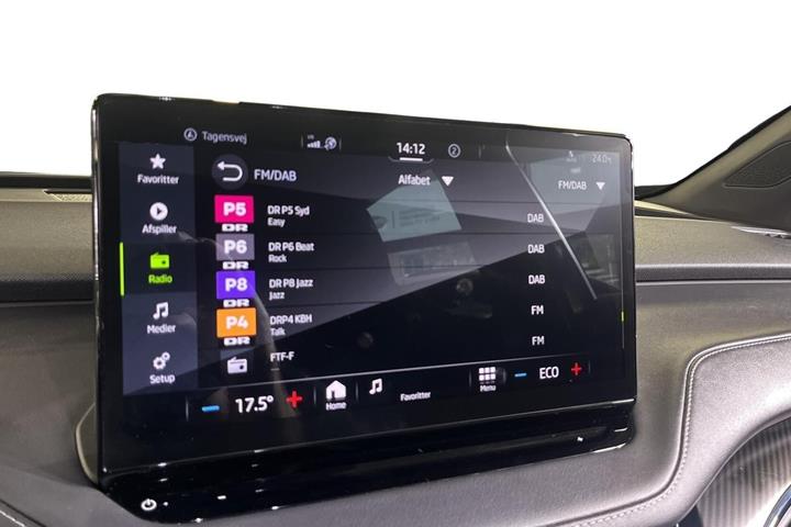 Sort Skoda Enyaq fra 2023