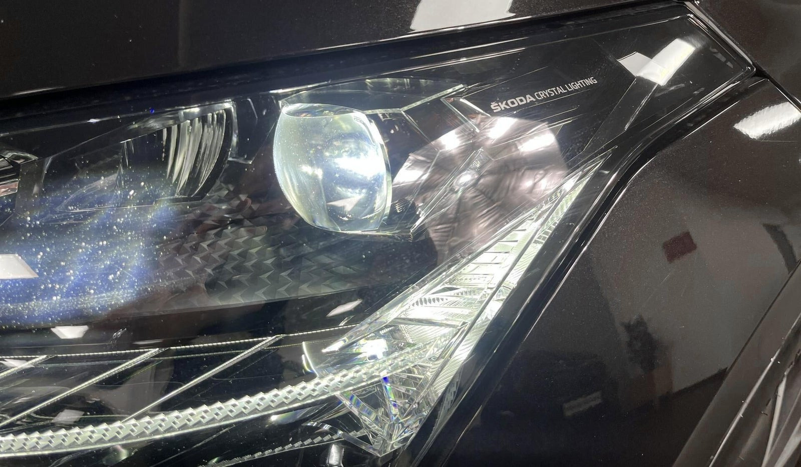 Sort Skoda Enyaq fra 2023