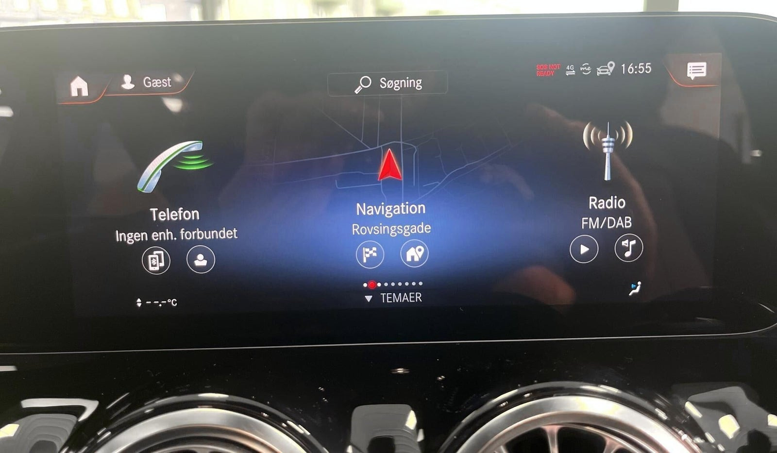 Sort Mercedes EQA250 fra 2023