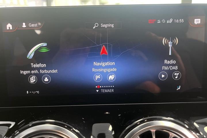 Sort Mercedes EQA250 fra 2023
