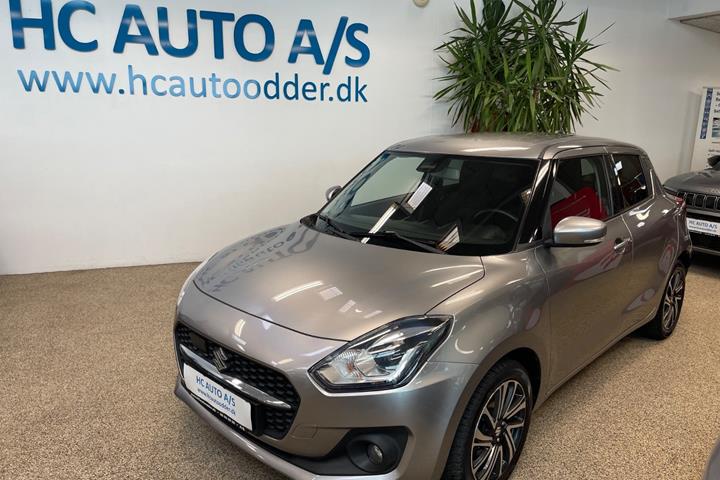 Grå Suzuki Swift fra 2022 set udefra