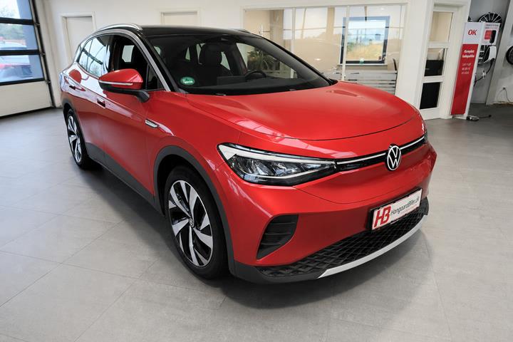 Rød VW ID.4 fra 2022