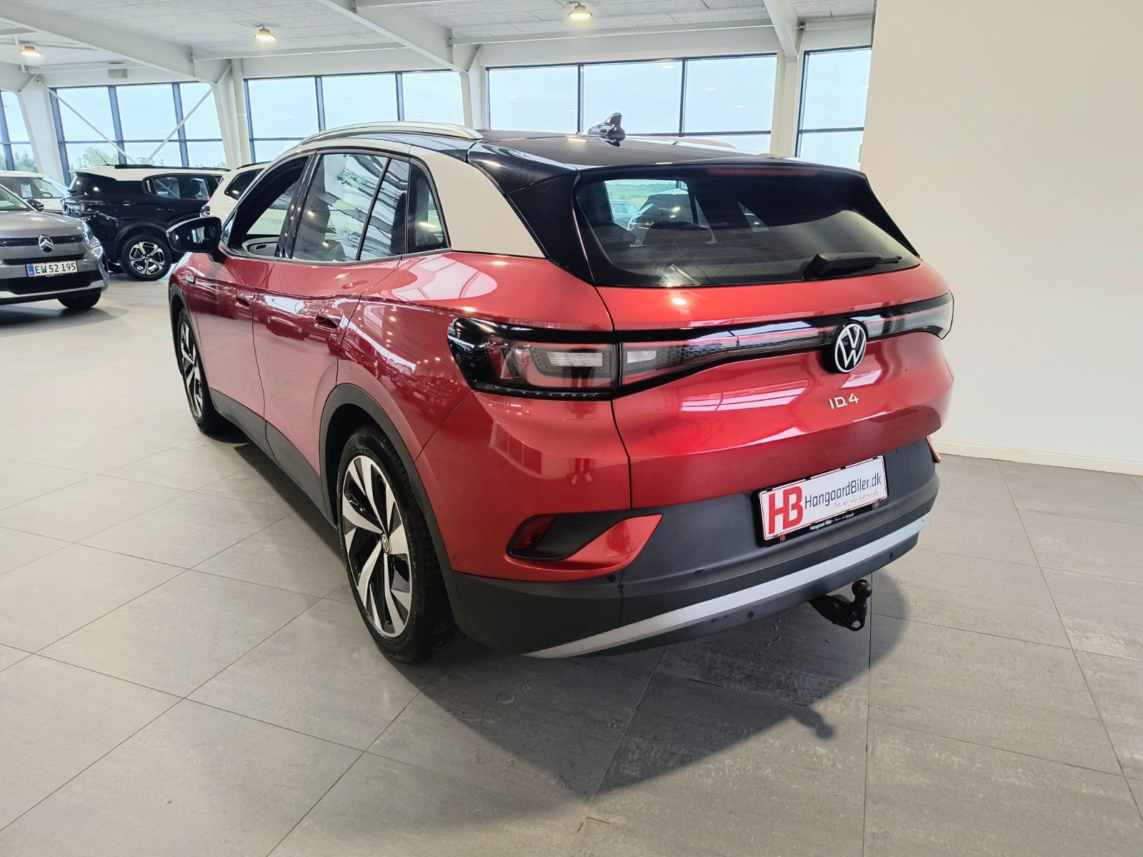 Rød VW ID.4 fra 2022