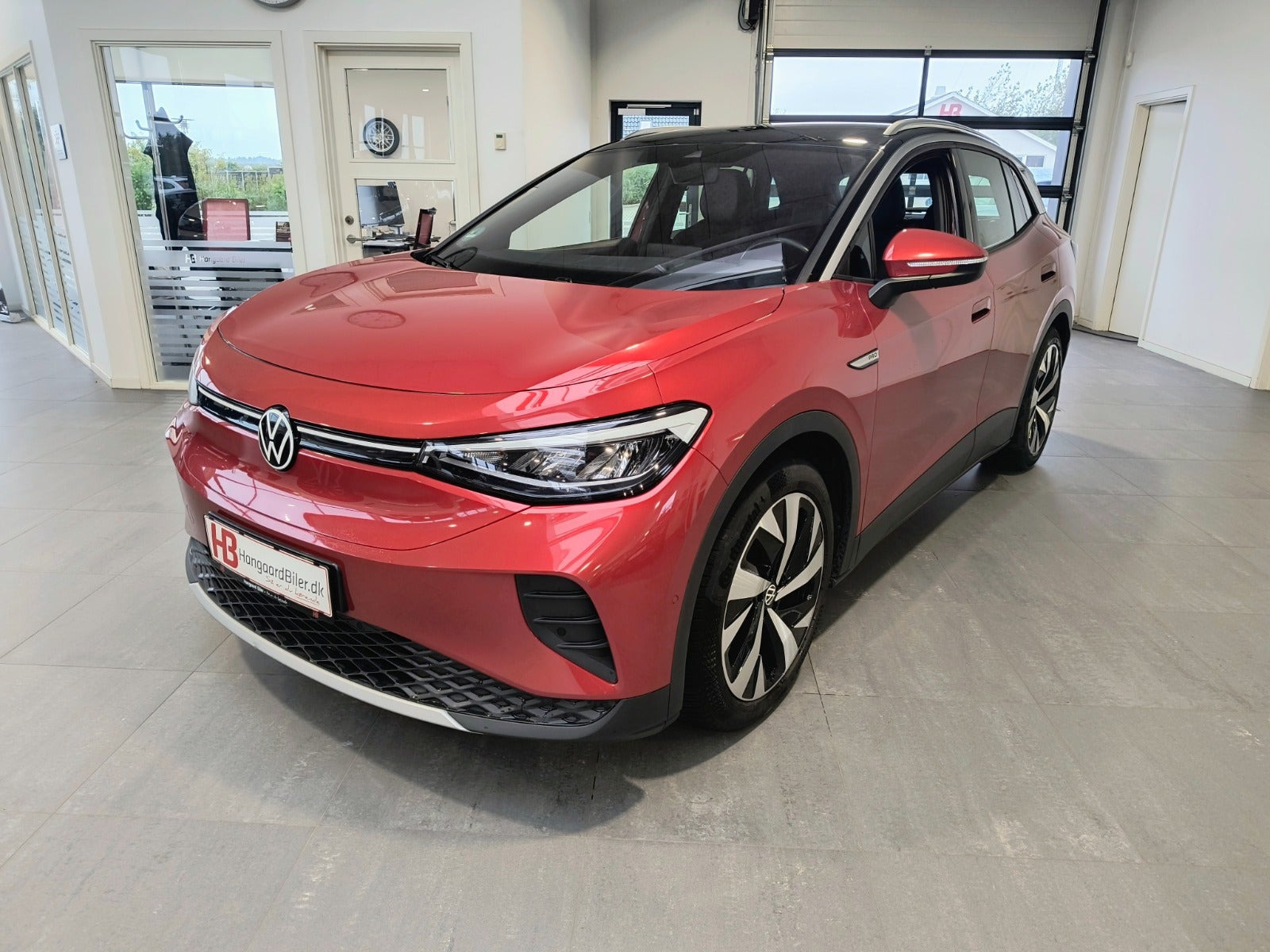 Rød VW ID.4 fra 2022