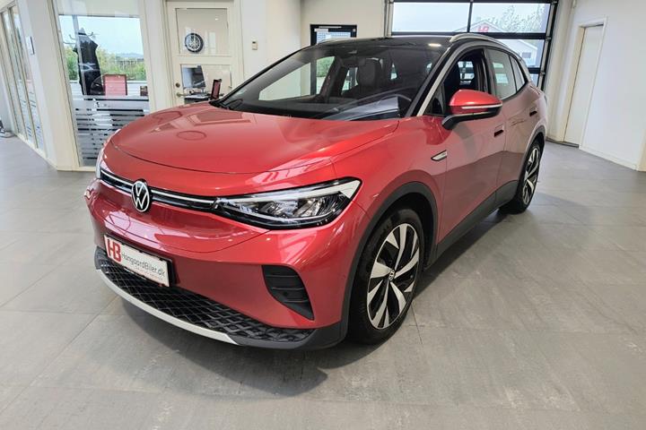 Rød VW ID.4 fra 2022