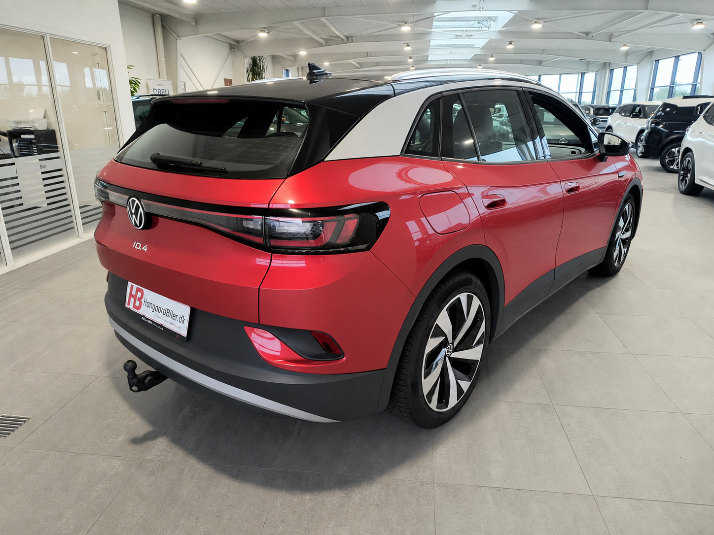 Rød VW ID.4 fra 2022
