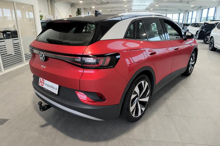 Rød VW ID.4 fra 2022