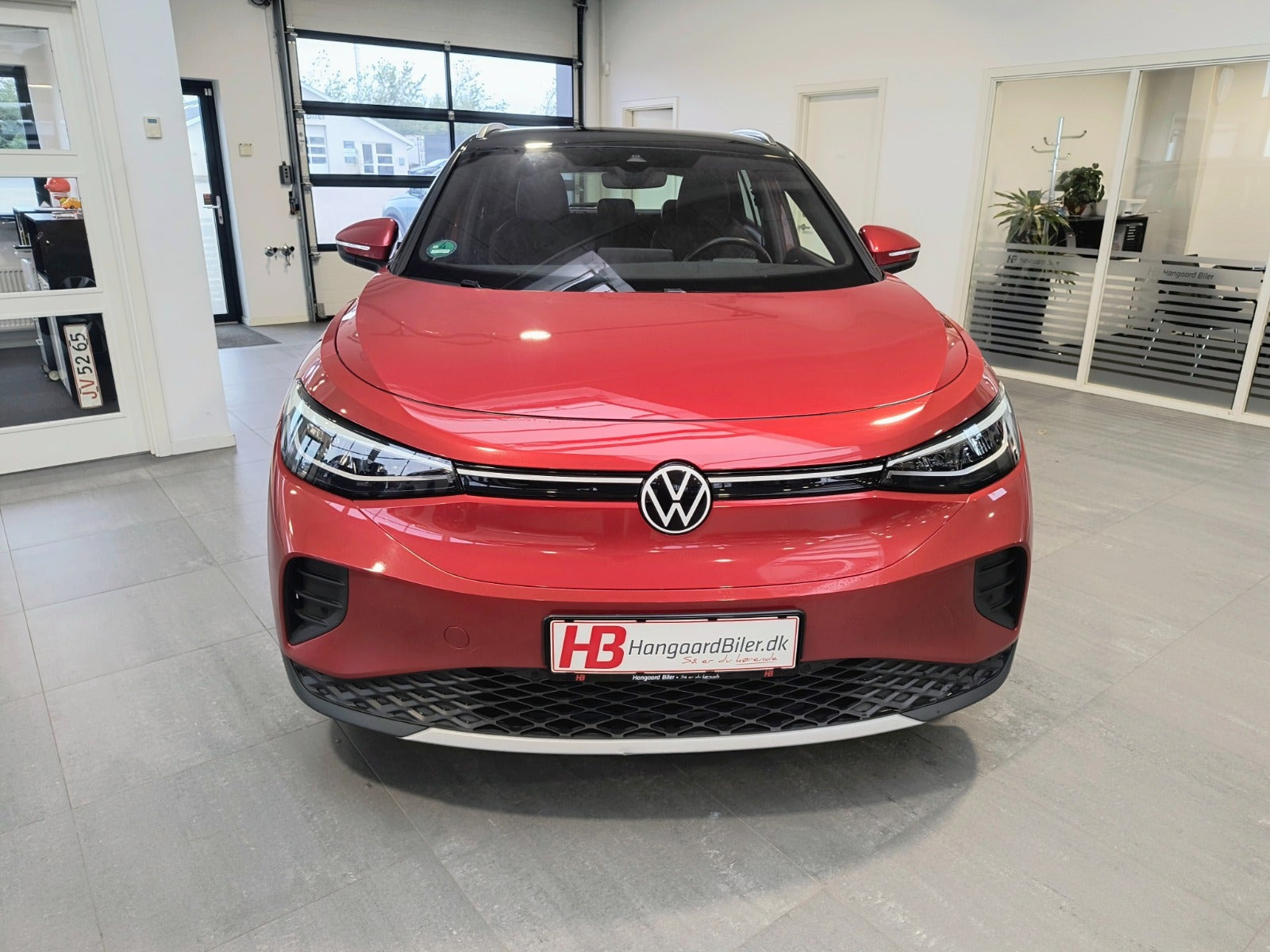 Rød VW ID.4 fra 2022