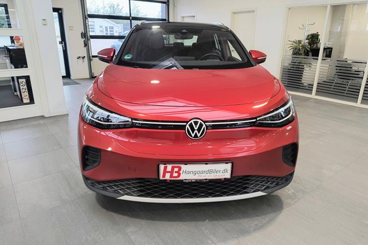 Rød VW ID.4 fra 2022