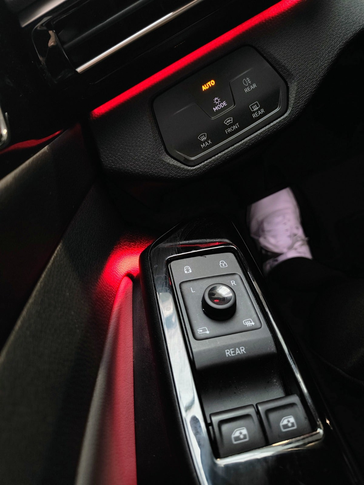 Rød VW ID.4 fra 2022