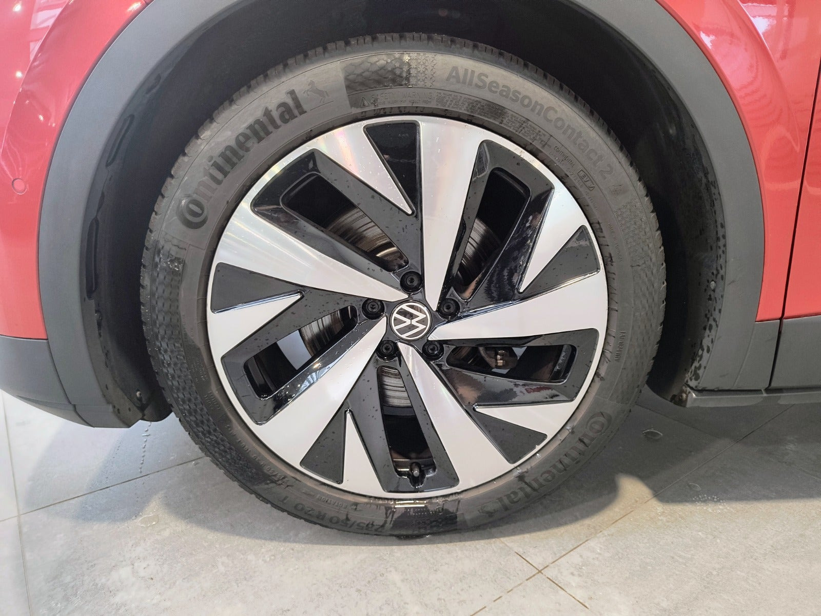 Rød VW ID.4 fra 2022