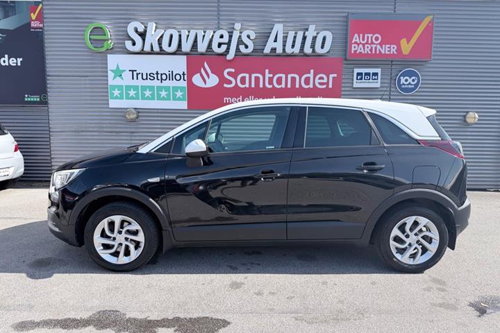 Sort Opel Crossland X fra 2017