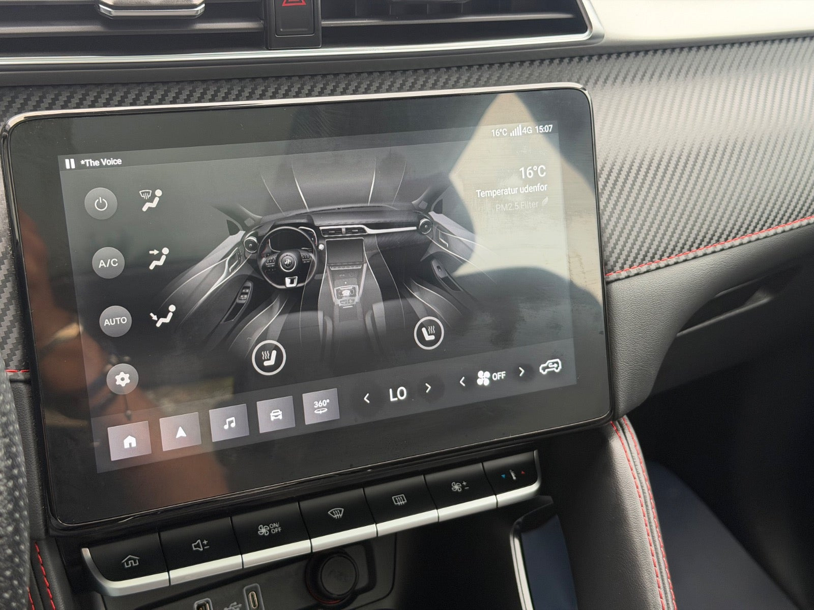 Sort MG ZS fra 2022