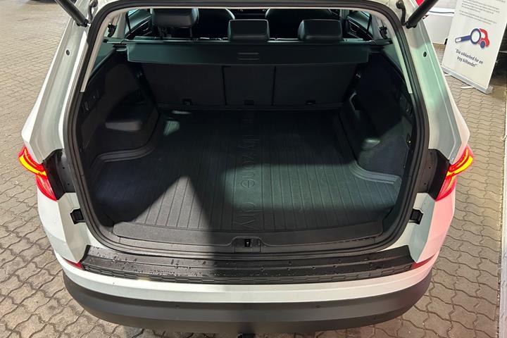 Hvid Skoda Kodiaq fra 2018