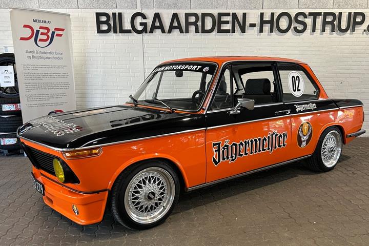 Orange BMW 2002 fra 1972