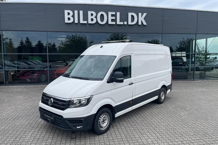 Hvid VW Crafter 35 fra 2020