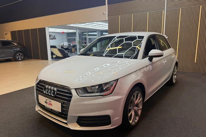 Hvid Audi A1 fra 2016