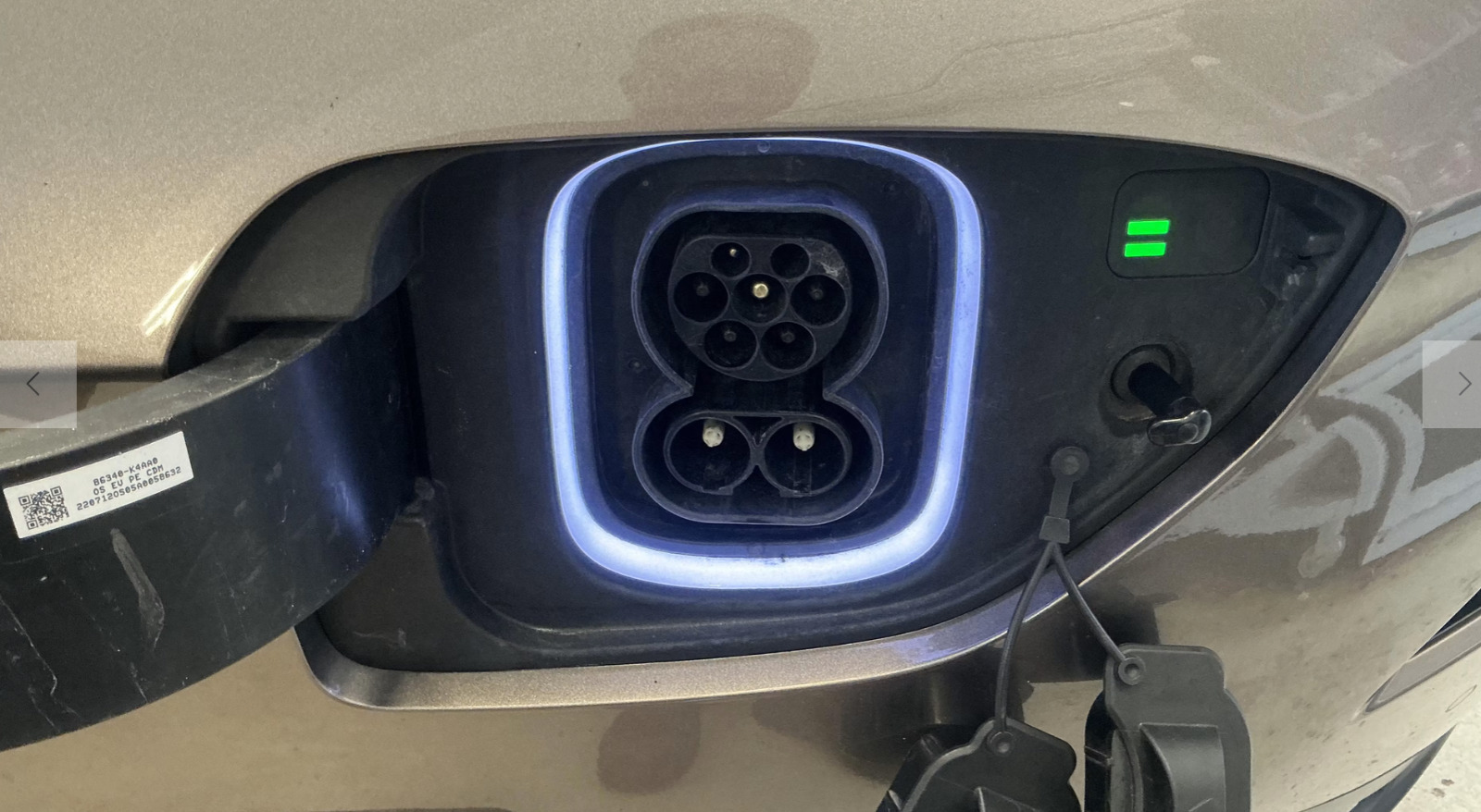 Brun Hyundai Kona fra 2022