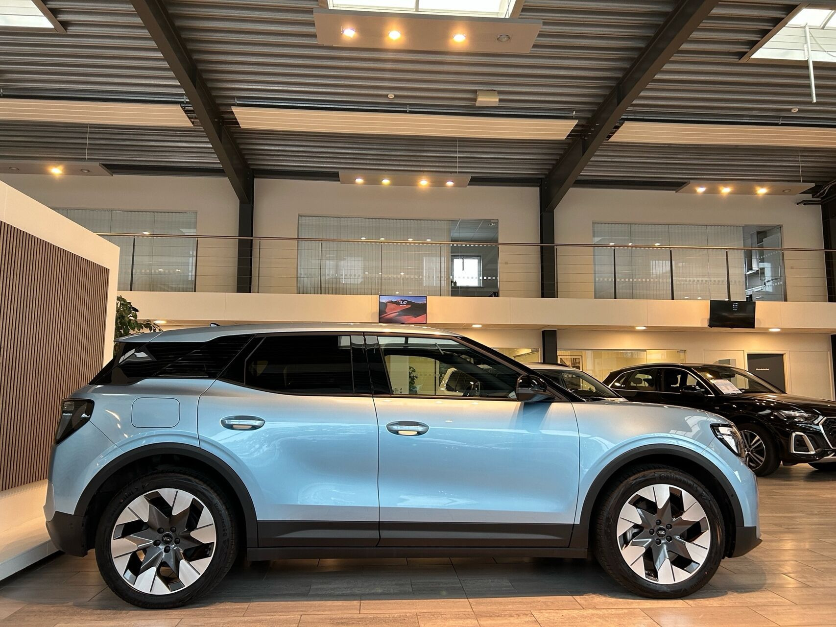 Blå Ford Explorer fra 2024