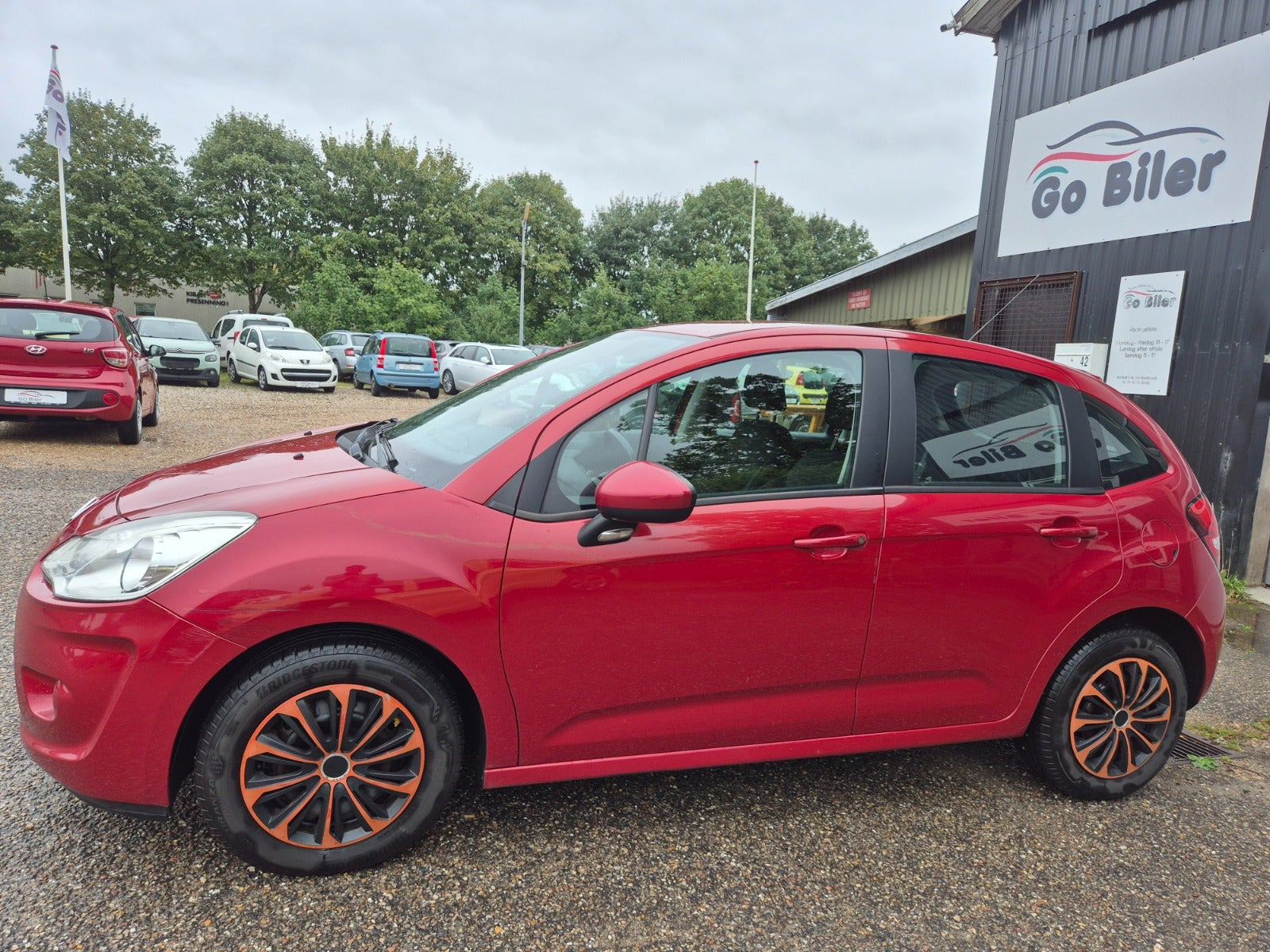 Grøn Citroën C3 fra 2011