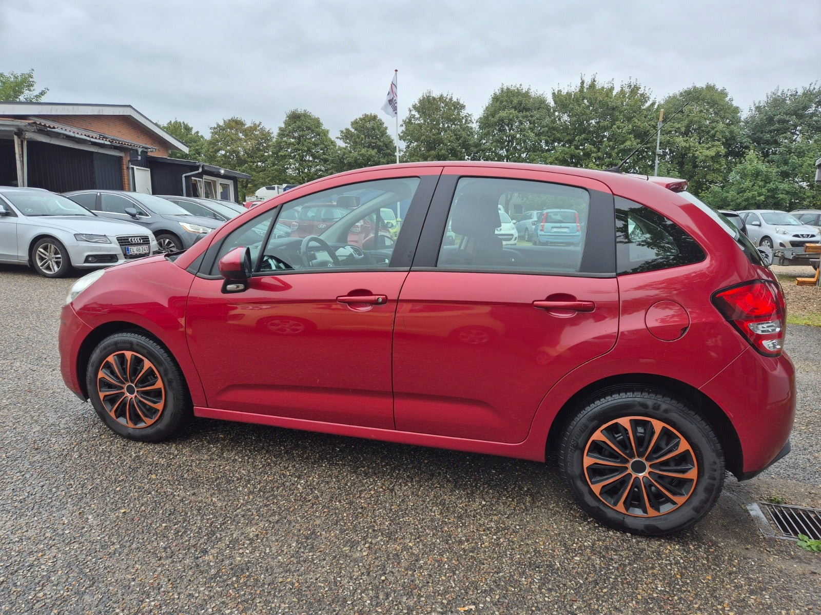 Grøn Citroën C3 fra 2011