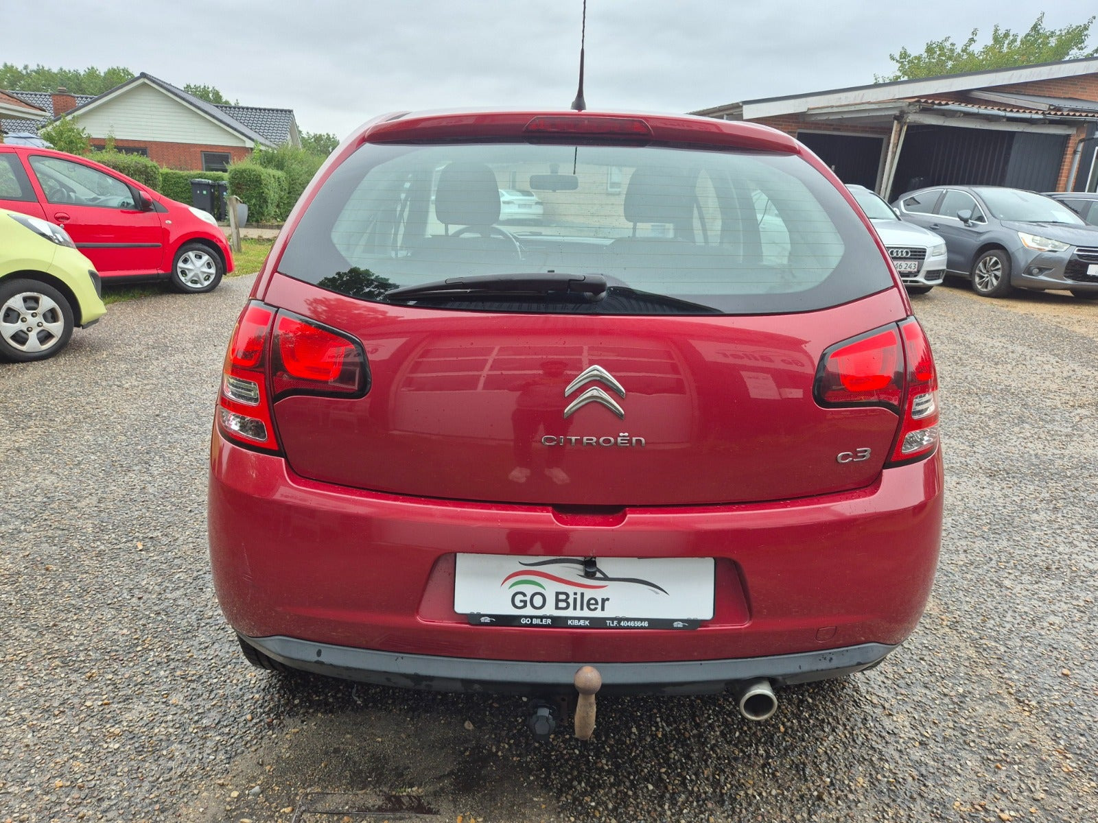 Grøn Citroën C3 fra 2011