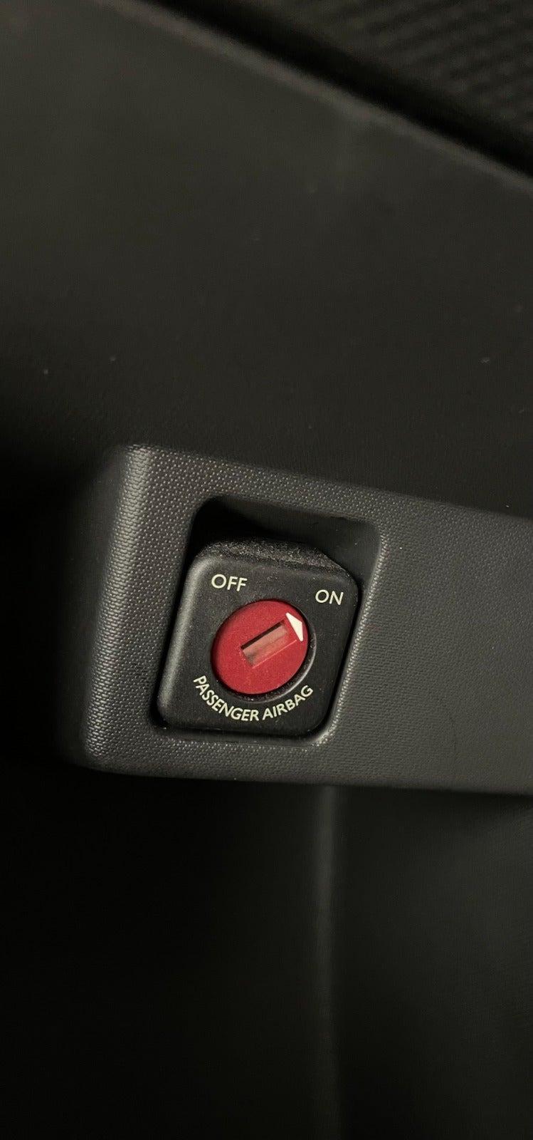 Hvid Toyota Aygo fra 2012