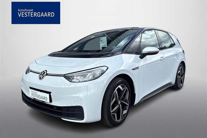 Hvid VW ID.3 fra 2022