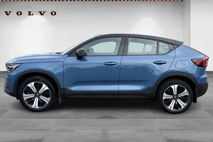 Blå Volvo C40 fra 2022