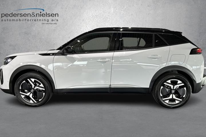 Hvid Peugeot e-2008 fra 2026