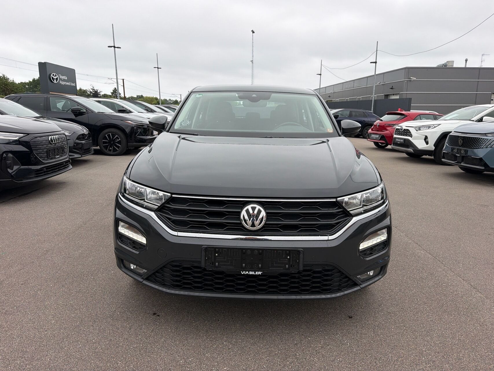 Sort VW T-Roc fra 2019